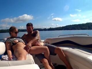 Last few weeks of summer so we had to get in some fabulous adult video on the lake