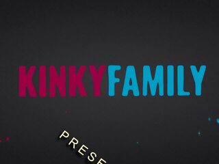 Kinky Family - Liv Wild - Bonding xxx film with Older Stepsis