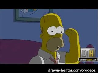 Simpsons dirty video - x rated film Night